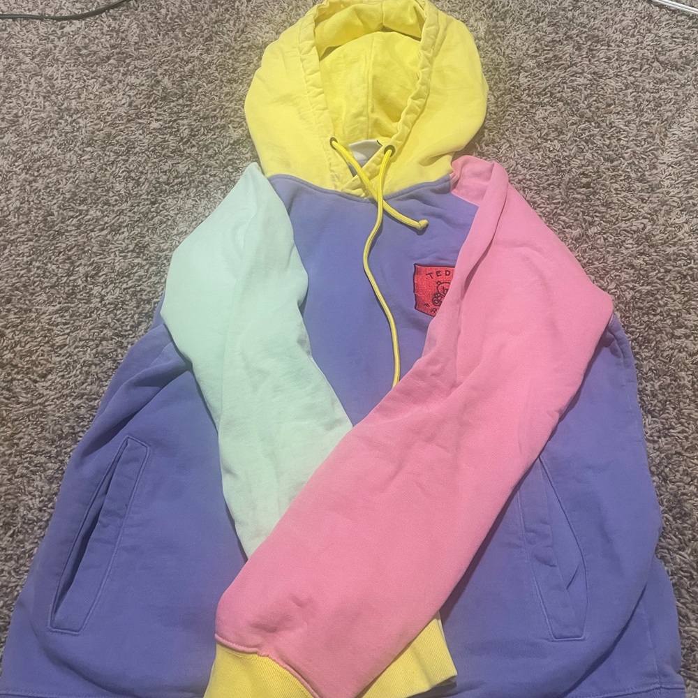 Teddy fresh colorful hoodie size L